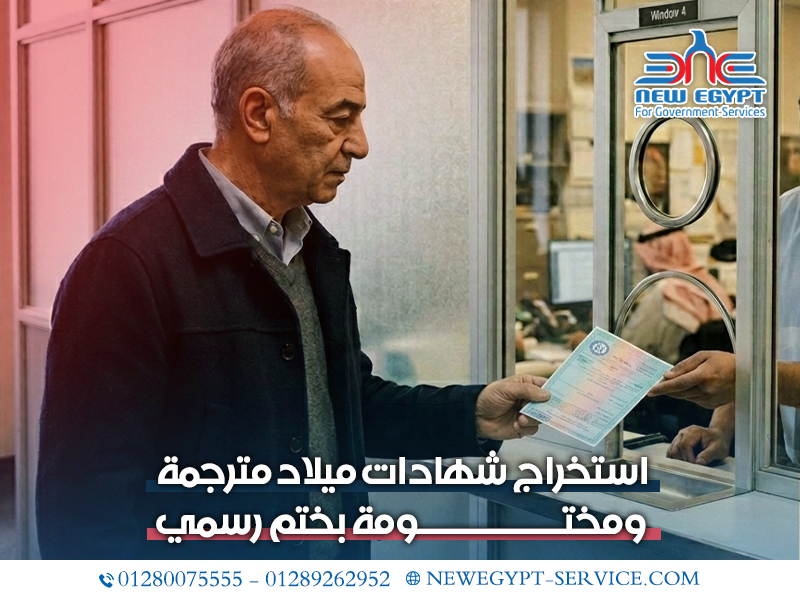 استخراج-شهادات-ميلاد-مترجمة-ومختومة-بختم-رسمي