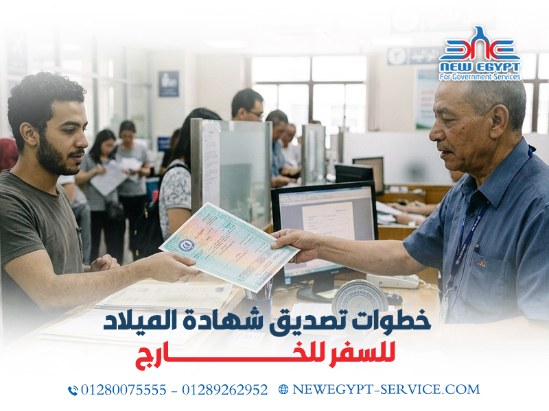 خطوات-تصديق-شهادة-الميلاد-للسفر-للخارج