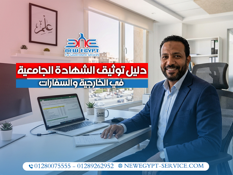 دليل-توثيق-الشهادة-الجامعية-في-الخارجية-والسفارات